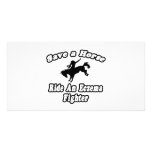 Save Horse, Ride Eczema Fighter Photo Card