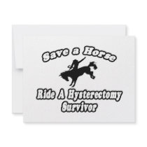 Save Horse, Ride Hysterectomy Survivor