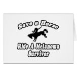 Save Horse, Ride Melanoma Survivor Cards