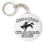 Save Horse, Ride Organic Chemist keychains