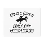 Save Horse, Ride Skin Cancer Survivor Post Cards