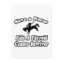 Save Horse, Ride Thyroid Cancer Survivor Post Cards