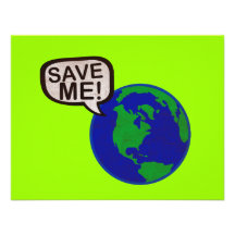 Save Me - Earth Invitations