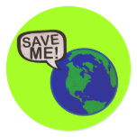 Save Me - Earth stickers