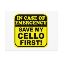 Save My Cello Post Card