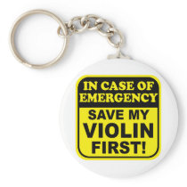 Save My Violin Key Chain
