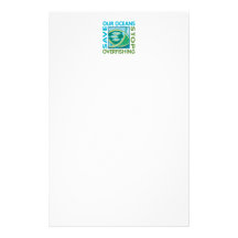 Save Oceans Stationery Paper