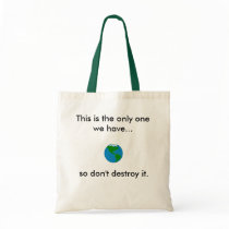 Save our Earth Bag.