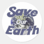 Save Our Earth Recycle on Earth Day Sticker