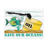 Save Our Oceans! Post Card