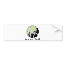 Save our Planet Bumper Stickers