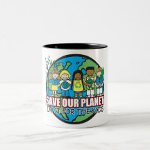 Save Our Planet Coffee Mugs