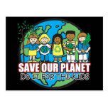 Save Our Planet Post Card