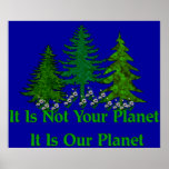 Save Our Planet posters