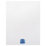 Save our River Blue text on blue background letterhead