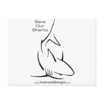 Save Our Sharks postcards
