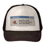 Save Planet Chocolate hat!