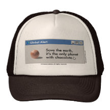 Save Planet Chocolate hat!
