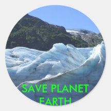 SAVE PLANET EARTH STICKERS