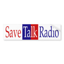Save Talk Radio Bumper Sticker