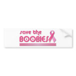 Save The Boobies Bumper Sticker