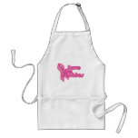 Save the Boobies Pink Ribbon for Breast Cancer Apron