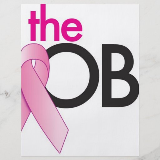 save the boobs flyer design
