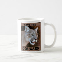 Save the Cougar Coffee Mugs