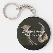 Save the Date Anniversary Keychain