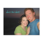 Save the date!, beach wedding post cards