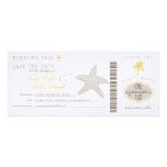 Save the Date Boarding Pass Announcement