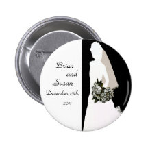 Save the Date Bridal Shower Button Template