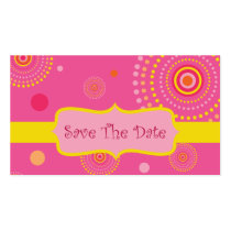 Save The Date Business Cards