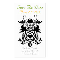Save The Date Business Card