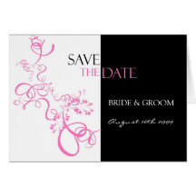 save the date card