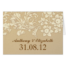 save the date card