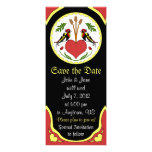 Save the Date Card - Long, Happy Relationship Hex Announcement