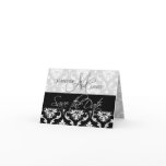 Save the Date Cards Damask Monogram for Weddings