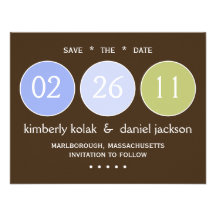 "Save the Date" Circles Announcements