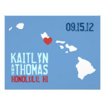 Save the Date - Customizable - Hawaii Custom Invite