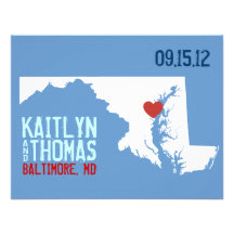 Save the Date - Customizable - Maryland / D.C. Announcements