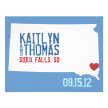 Save the Date - Customizable - South Dakota Invite