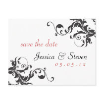 Save the Date Elegant 01 Postcard
