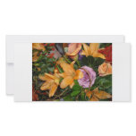 Save-the-Date/Fall Wedding Bouquet Picture Card