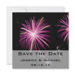 Save the Date Fireworks Announcement