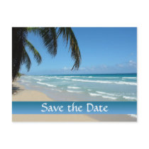 Save the Date for Beach Wedding