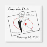 Save the Date Fridge Magnets
