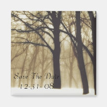 Save The Date Fridge Magnets
