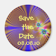 Save the Date Fridge Magnets