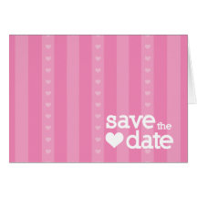 save the date greeting card